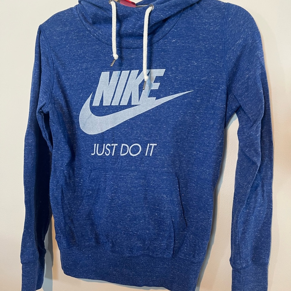 Nike Blue Hoodie Sweater